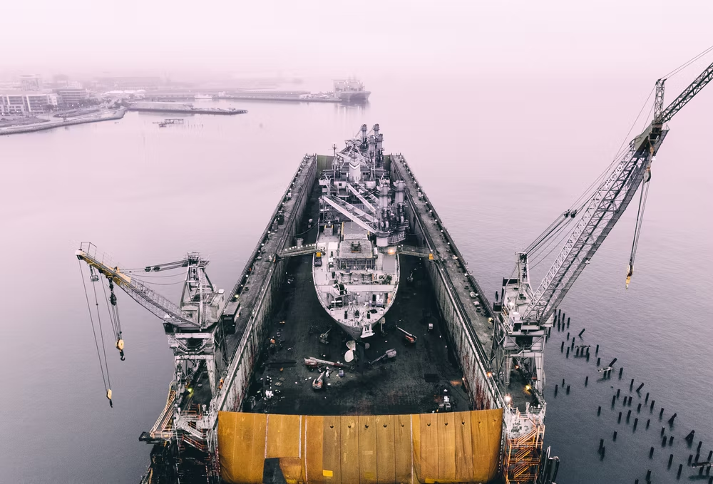 offshore oil rig