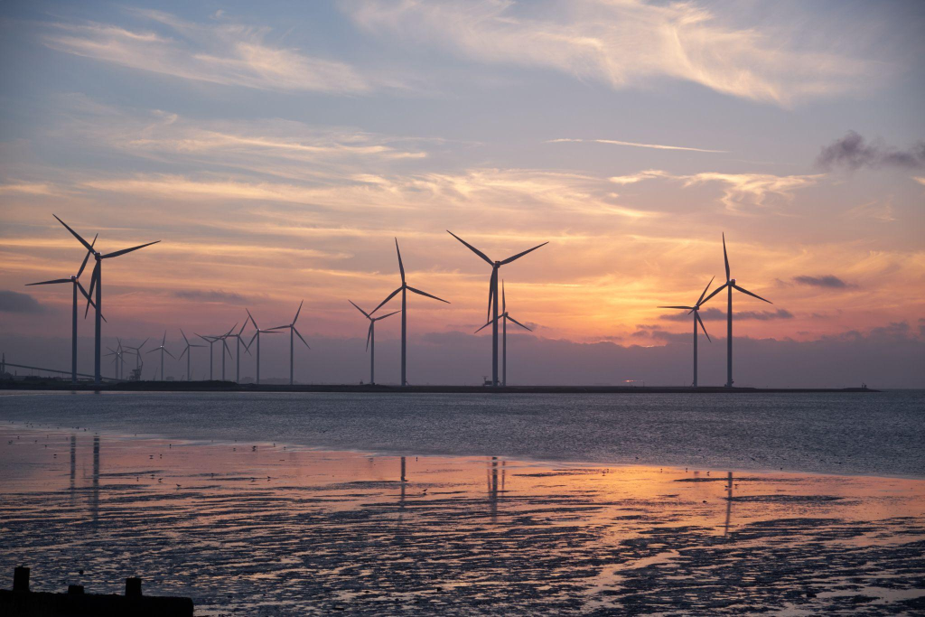 wind turbines take up a lot of space