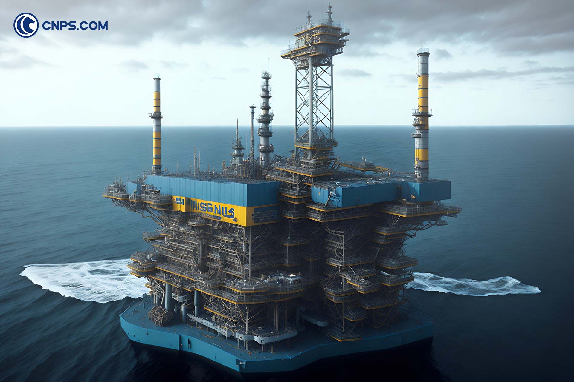offshore oil rig
